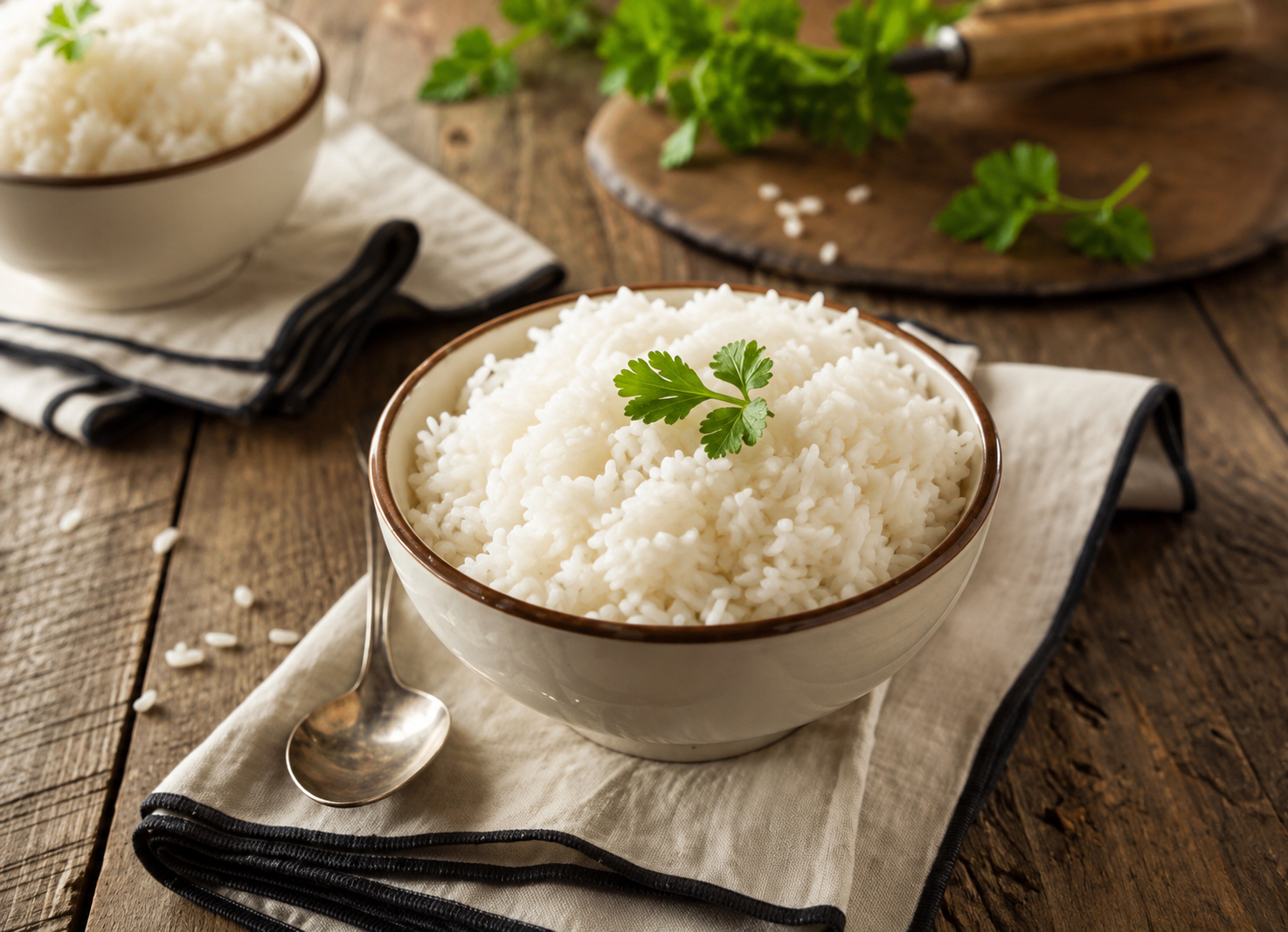 Plain Rice (Half)